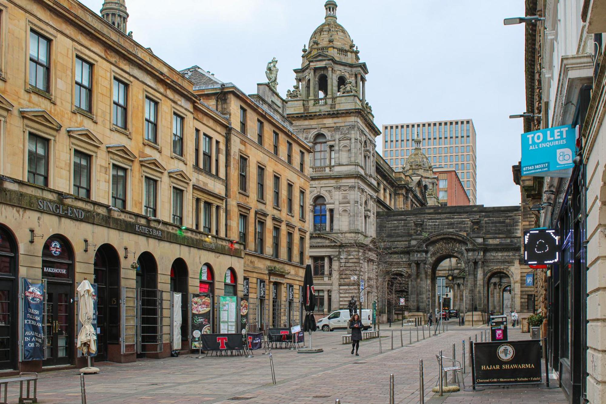 Stylish Merchant City Apartment Glasgow Exterior photo